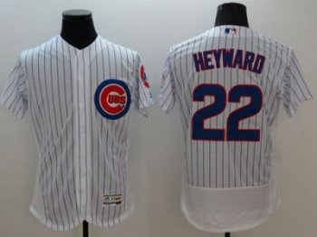 Chicago Cubs #22 Jason Heyward White Flexbase Authentic Collection Stitched Baseball Jersey