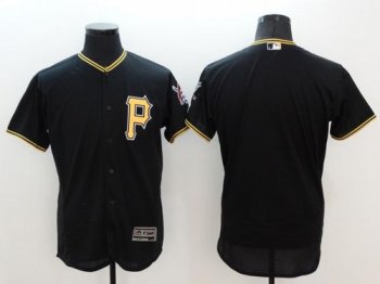 Pittsburgh Pirates Blank Black Flexbase Authentic Collection Baseball Jersey