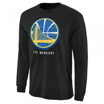 Golden State Warriors Noches Enebea Black Long Sleeves T-Shirt