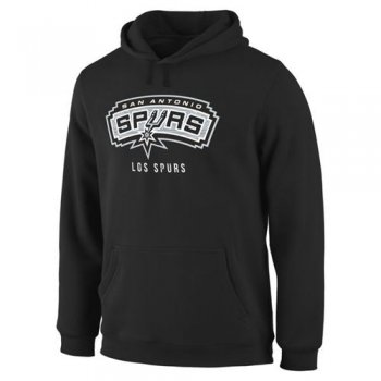 San Antonio Spurs Noches Enebea Black Pullover Hoodie