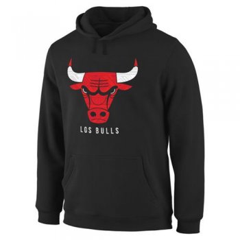 Chicago Bulls Noches Enebea Black Pullover Hoodie