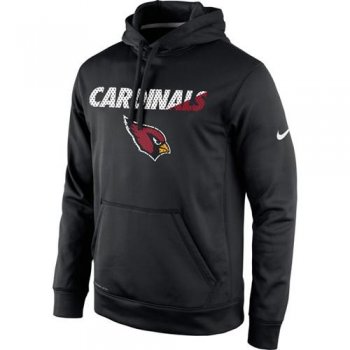 Arizona Cardinals Nike Kick Off Staff Black Performance Pullover Hoodie