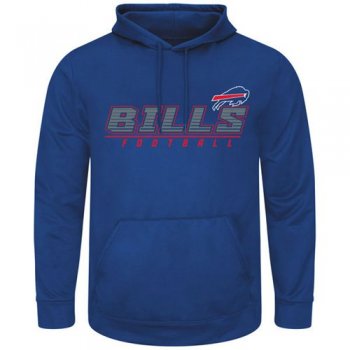 Buffalo Bills Majestic Royal Punt Return Pullover Hoodie