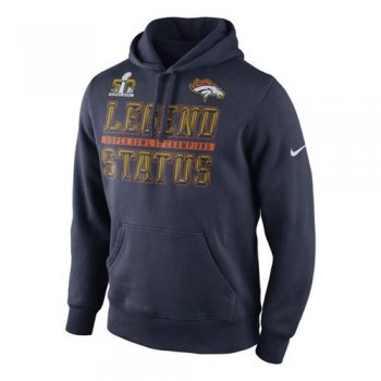 Denver Broncos Nike Navy Super Bowl 50 Champions Parade Hoodie