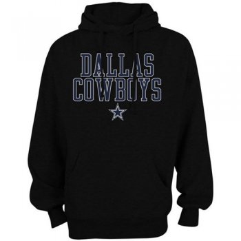 Dallas Cowboys Black Bendire Pullover Hoodie