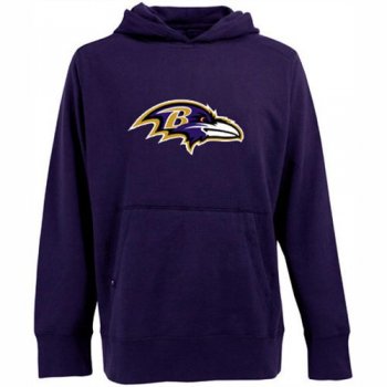 Antigua Baltimore Ravens Signature Purple Pullover Hoodie