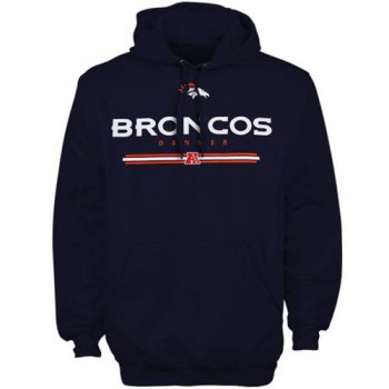 Denver Broncos Navy Blue Critical Victory VI Hoodie