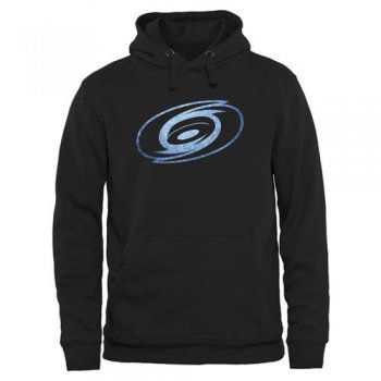 Carolina Hurricanes Black Rinkside Pond Hockey Pullover Hoodie