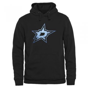 Dallas Stars Black Rinkside Pond Hockey Pullover Hoodie