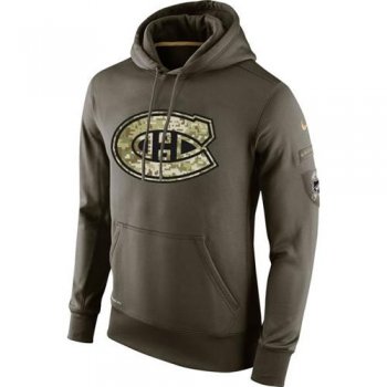 Men's Montreal Canadiens Nike Salute To Service NHL Hoodie