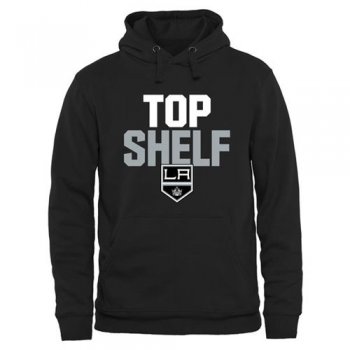 Los Angeles Kings Black Top Shelf Pullover Hoodie