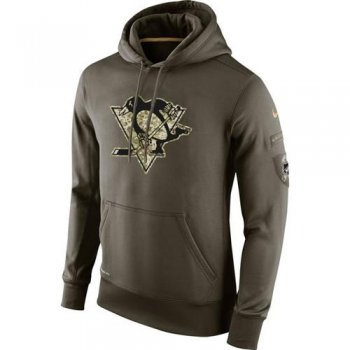 Men's Pittsburgh Penguins Nike Salute To Service NHL Hoodie