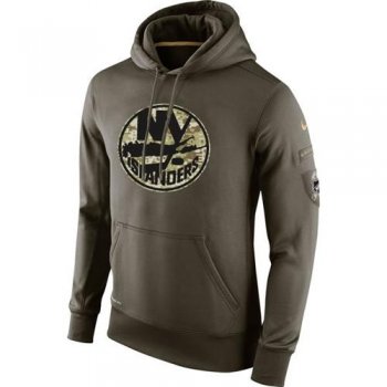 Men's New York Islanders Nike Salute To Service NHL Hoodie