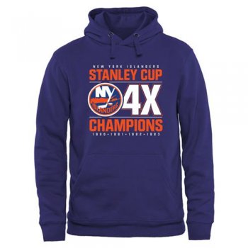 New York Islanders Royal Rinkside Victor Pullover Hoodie