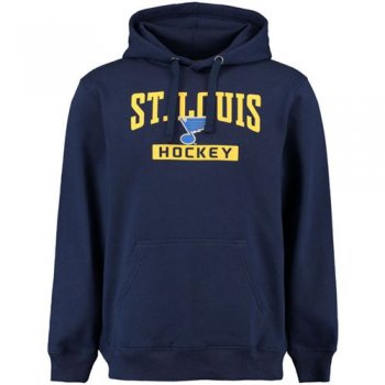 St. Louis Blues Navy Rinkside City Pride Pullover Hoodie