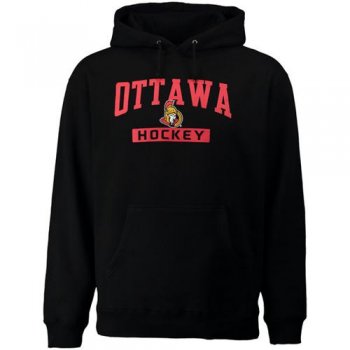 Ottawa Senators Black Rinkside City Pride Pullover Hoodie