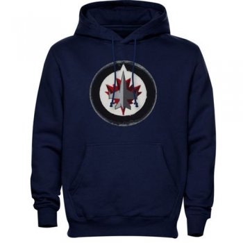 Winnipeg Jets Navy Blue Levelwear Freshman Hoodie