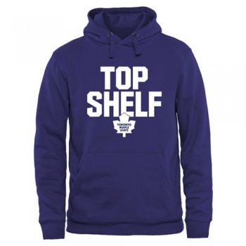 Toronto Maple Leafs Royal Top Shelf Pullover Hoodie