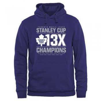 Toronto Maple Leafs Royal Rinkside Victor Pullover Hoodie