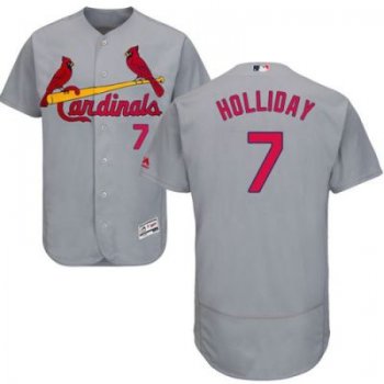 St Louis Cardinals #7 Matt Holliday Grey Flexbase Authentic Collection Stitched Baseball Jersey