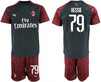 AC Milan #79 Hessie Third Soccer Club Jersey