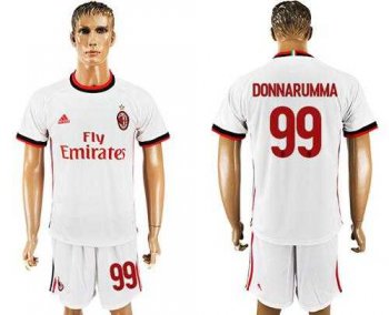 AC Milan #99 Donnarumma Away Soccer Club Jersey