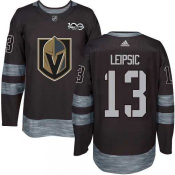 Adidas Men's Adidas Vegas Golden Knights #13 Brendan Leipsic Black 1917-2017 100th Anniversary Stitched NHL Jersey