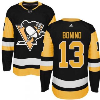 Adidas Men's Pittsburgh Penguins #13 Nick Bonino Black Alternate Authentic Stitched NHL Jersey