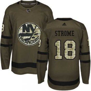 Adidas New York Islanders #18 Ryan Strome Green Salute to Service Stitched NHL Jersey