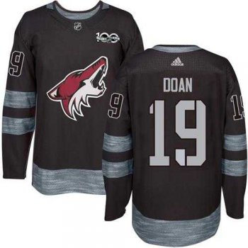 Adidas Phoenix Coyotes #19 Shane Doan Black 1917-2017 100th Anniversary Stitched NHL