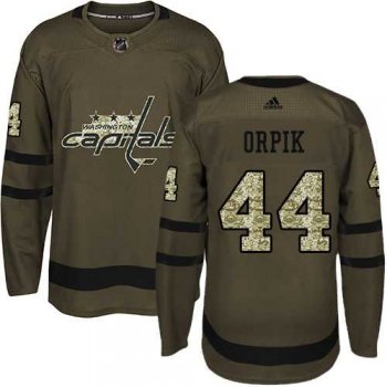 Adidas Washington Capitals #44 Brooks Orpik Green Salute to Service Stitched NHL