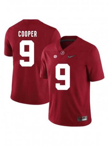 Alabama Crimson Tide #9 Amari Cooper Red NCAA Jersey