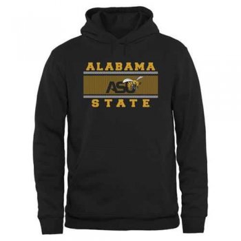 Alabama State Hornets Big & Tall Micro Mesh Sweatshirt Black