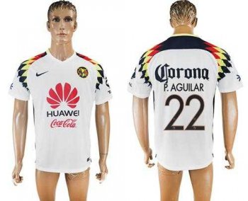 America #22 P.Aguilar Away Soccer Club Jersey