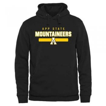 Appalachian State Mountaineers Team Strong Pullover Hoodie Black