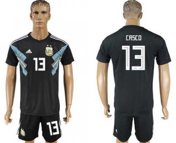 Argentina #13 Casco Away Soccer Country Jersey