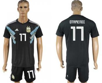 Argentina #17 Otamemdi Away Soccer Country Jersey