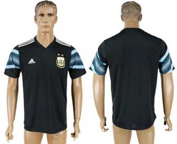 Argentina Blank Away Soccer Country Jersey