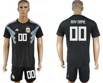 Argentina Personalized Away Soccer Country Jersey