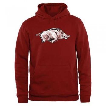 Arkansas Razorbacks Big & Tall Classic Primary Pullover Hoodie Cardinal