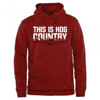 Arkansas Razorbacks Our House Pullover Hoodie Cardinal