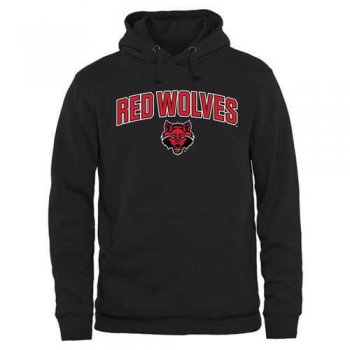 Arkansas State Red Wolves Proud Mascot Pullover Hoodie Black