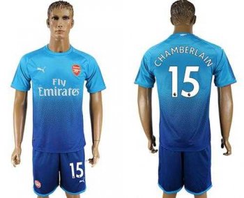 Arsenal #15 Chamberlain Away Soccer Club Jersey