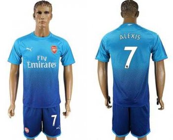 Arsenal #7 Alexis Away Soccer Club Jersey