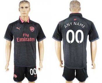 Arsenal Personalized Sec Away Soccer Club Jersey