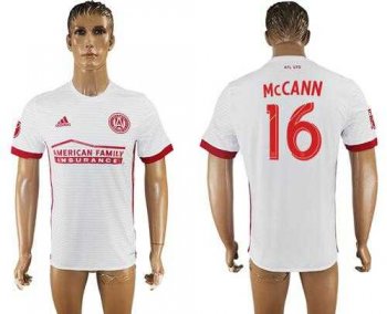 Atlanta United FC #16 Mccann Away Soccer Club Jersey