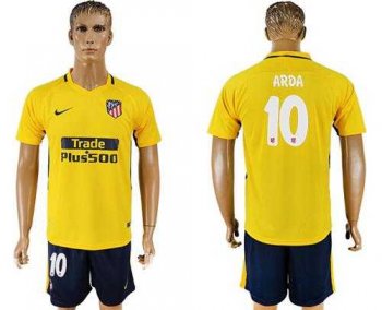 Atletico Madrid #10 Arda Away Soccer Club Jersey