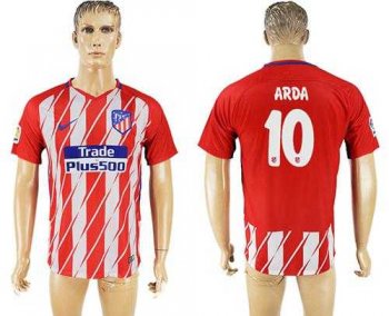 Atletico Madrid #10 Arda Home Soccer Club Jersey