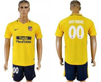 Atletico Madrid Personalized Away Soccer Club Jersey