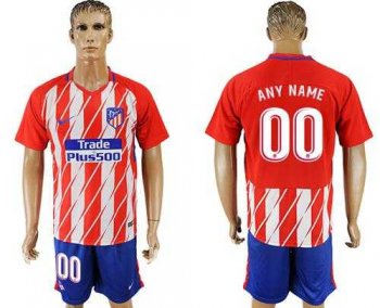 Atletico Madrid Personalized Home Soccer Club Jersey